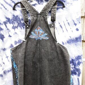 Upcycled Black Jean Jumper